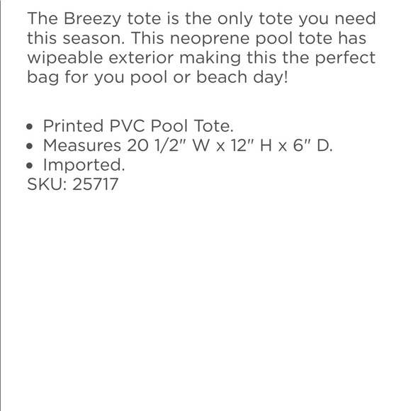 Lilly Pulitzer Pool Tote - Picture 2 of 5